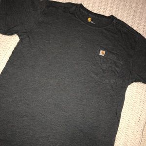 Carhartt Gray Pocket Tee Size M